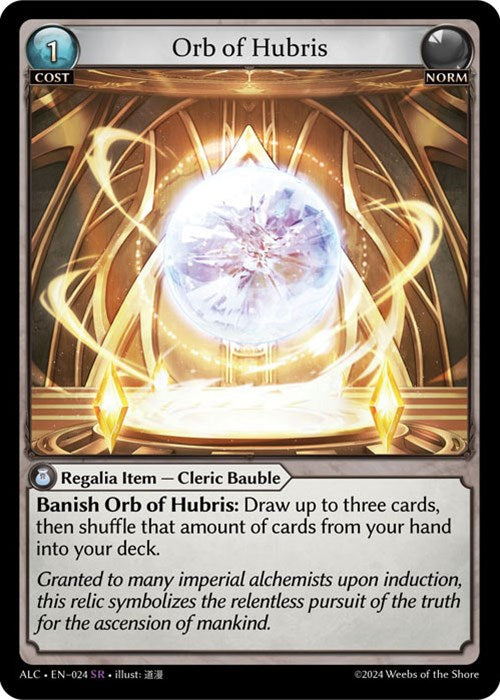 Orb of Hubris (24) [Alchemical Revolution] | Webway Games