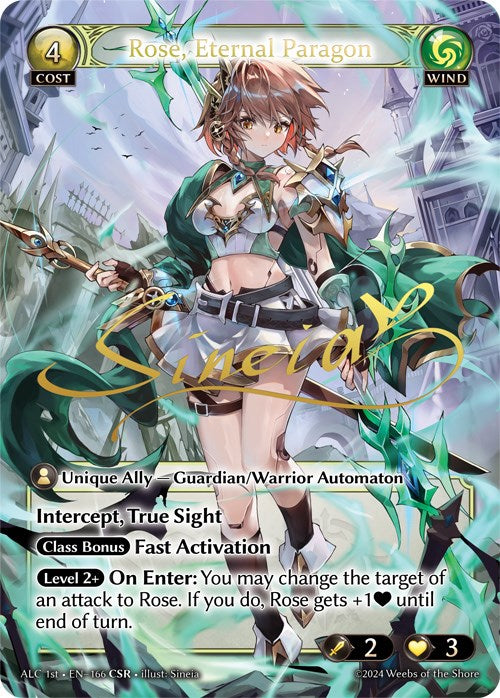 Rose, Eternal Paragon (CSR) (166) [Alchemical Revolution] | Webway Games