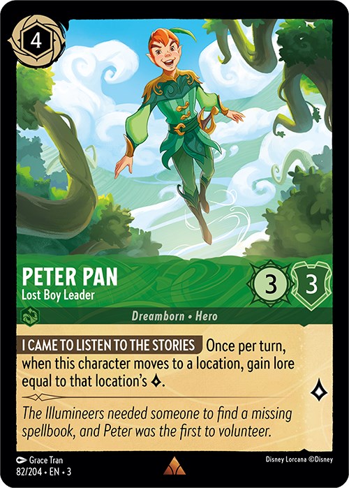 Peter Pan - Lost Boy Leader (82/204) [Into the Inklands] | Webway Games