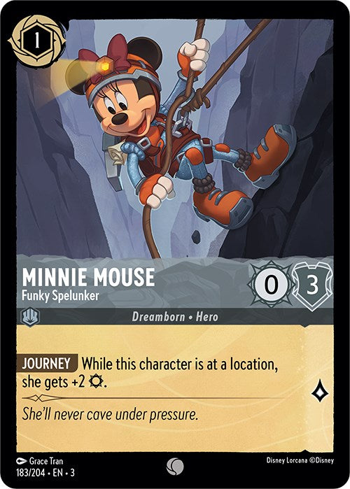 Minnie Mouse - Funky Spelunker (183/204) [Into the Inklands] | Webway Games