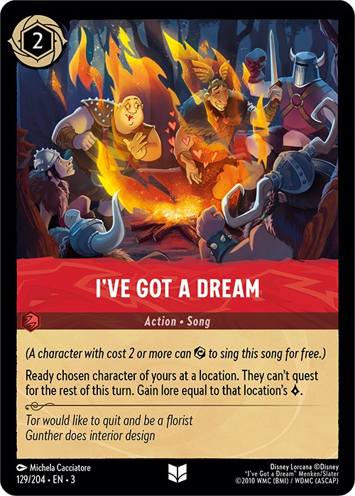 I've Got a Dream (129/204) [Into the Inklands] | Webway Games