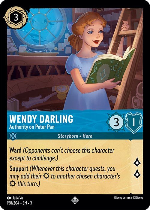 Wendy Darling - Authority on Peter Pan (158/204) [Into the Inklands] | Webway Games