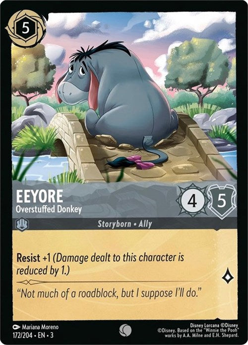 Eeyore - Overstuffed Donkey (172/204) [Into the Inklands] | Webway Games
