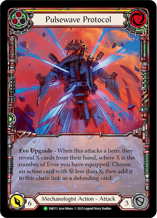 Pulsewave Protocol [FAB173] (Promo)  Rainbow Foil | Webway Games
