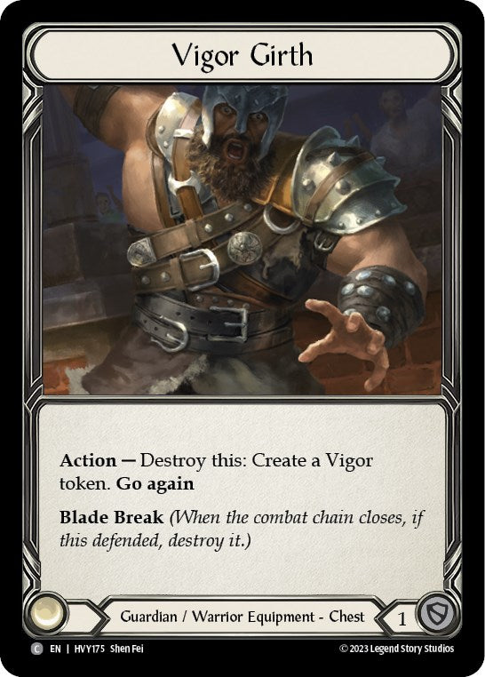 Vigor Girth [HVY175] (Heavy Hitters) | Webway Games