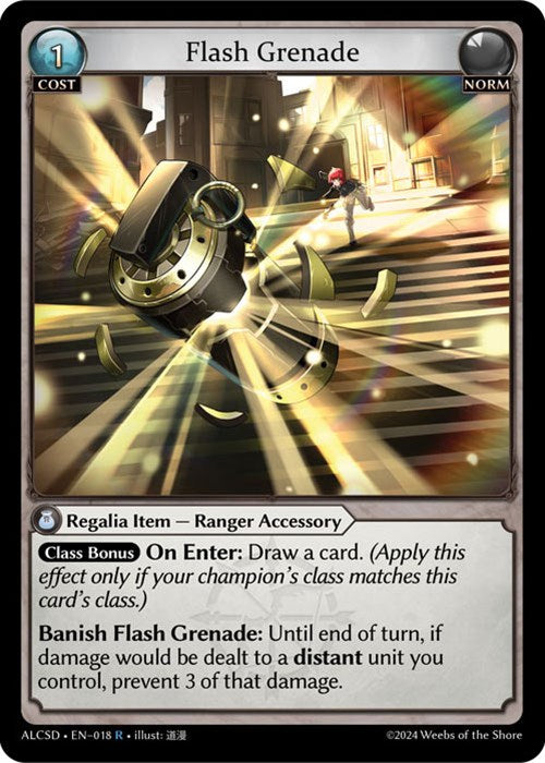 Flash Grenade (18) [Alchemical Revolution: Starter Decks] | Webway Games