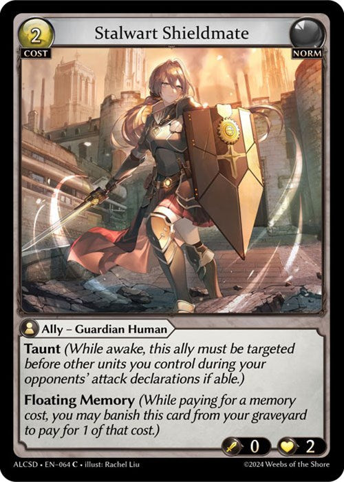 Stalwart Shieldmate (64) [Alchemical Revolution: Starter Decks] | Webway Games