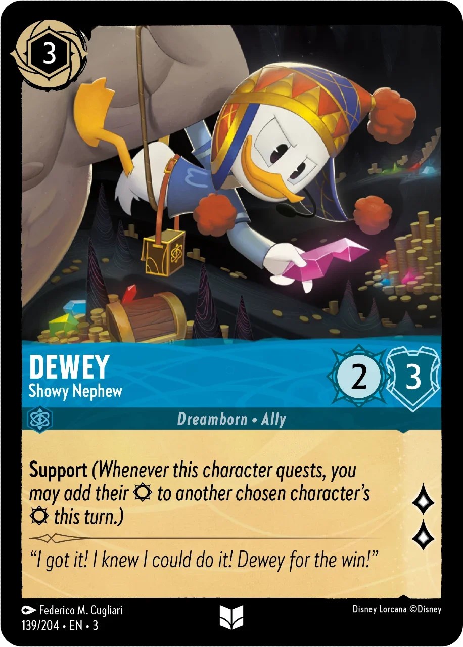 Dewey - Showy Nephew (139/204) [Into the Inklands] | Webway Games