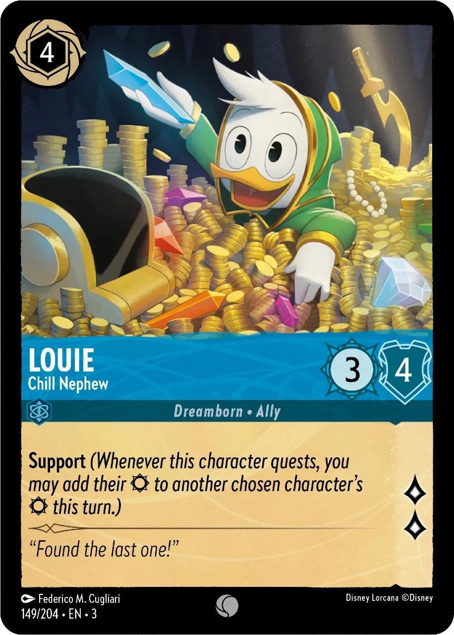 Louie - Chill Nephew (149/204) [Into the Inklands] | Webway Games