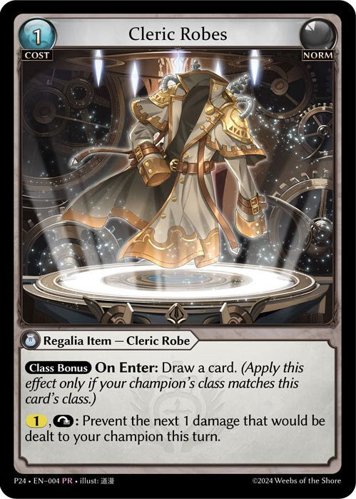 Cleric Robes (004) [Promotional Cards] | Webway Games