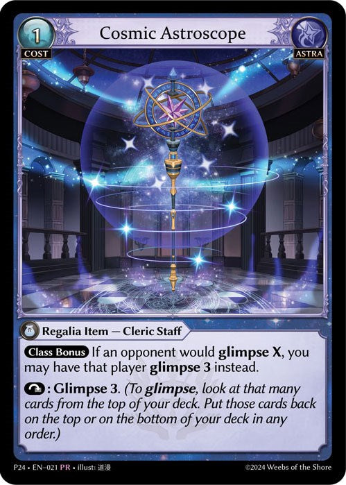 Cosmic Astroscope (021) [Promotional Cards] | Webway Games