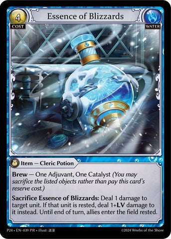 Essence of Blizzards (039) [Promotional Cards]
