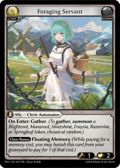 Foraging Servant (027) [Promotional Cards] | Webway Games