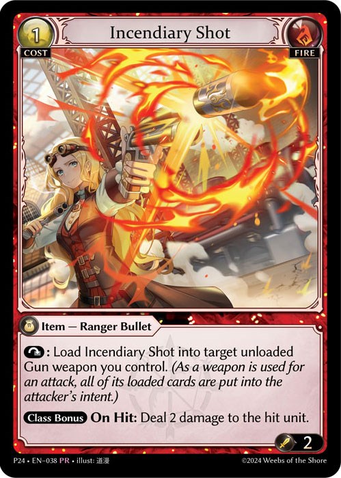 Incendiary Shot (038) [Promotional Cards] | Webway Games