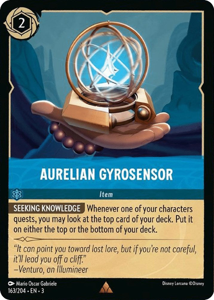 Aurelian Gyrosensor (163/204) [Into the Inklands] | Webway Games