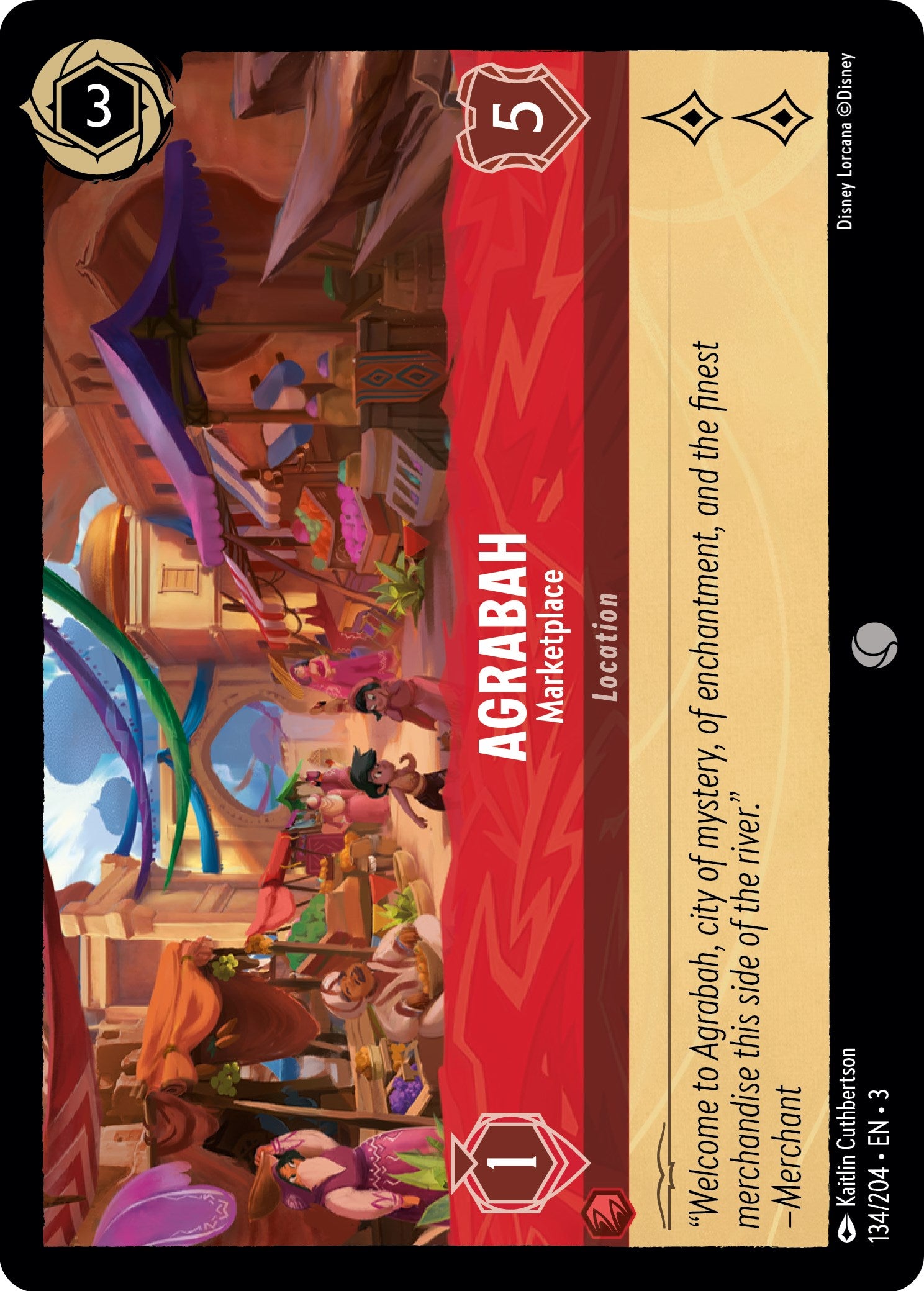 Agrabah - Marketplace (134/204) [Into the Inklands] | Webway Games