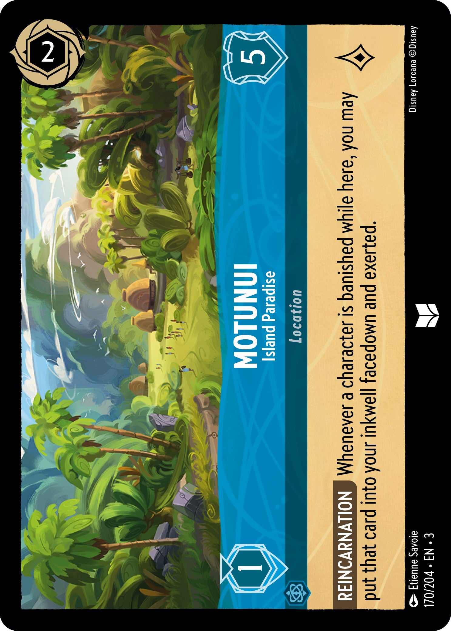 Motunui - Island Paradise (170/204) [Into the Inklands] | Webway Games