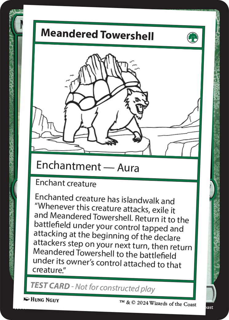 Meandered Towershell [Mystery Booster 2 Playtest Cards] | Webway Games