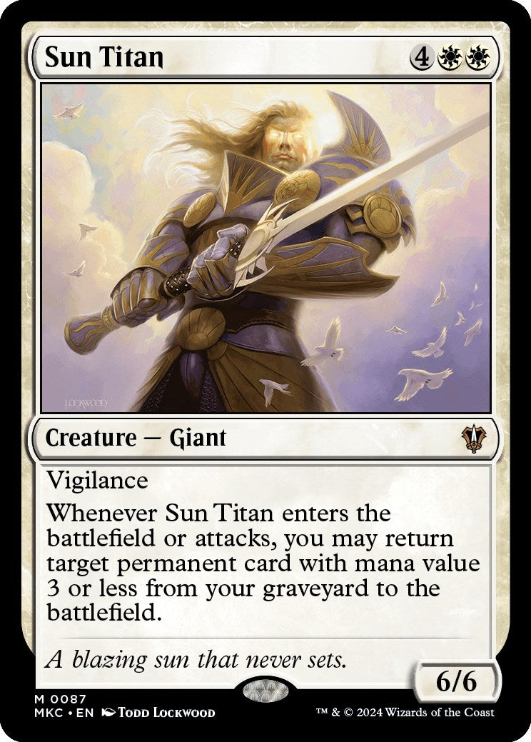 Sun Titan [Murders at Karlov Manor Commander] | Webway Games