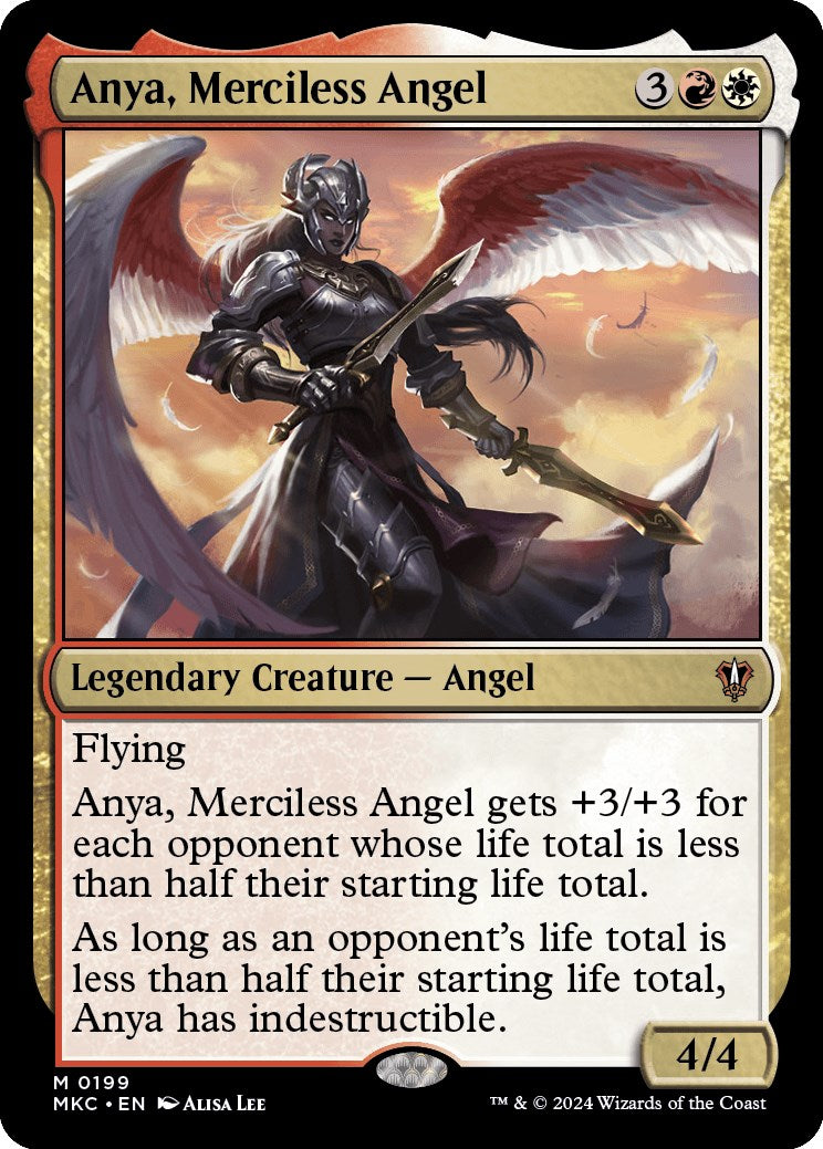 Anya, Merciless Angel [Murders at Karlov Manor Commander] | Webway Games