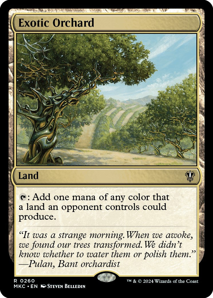 Exotic Orchard [Murders at Karlov Manor Commander] | Webway Games