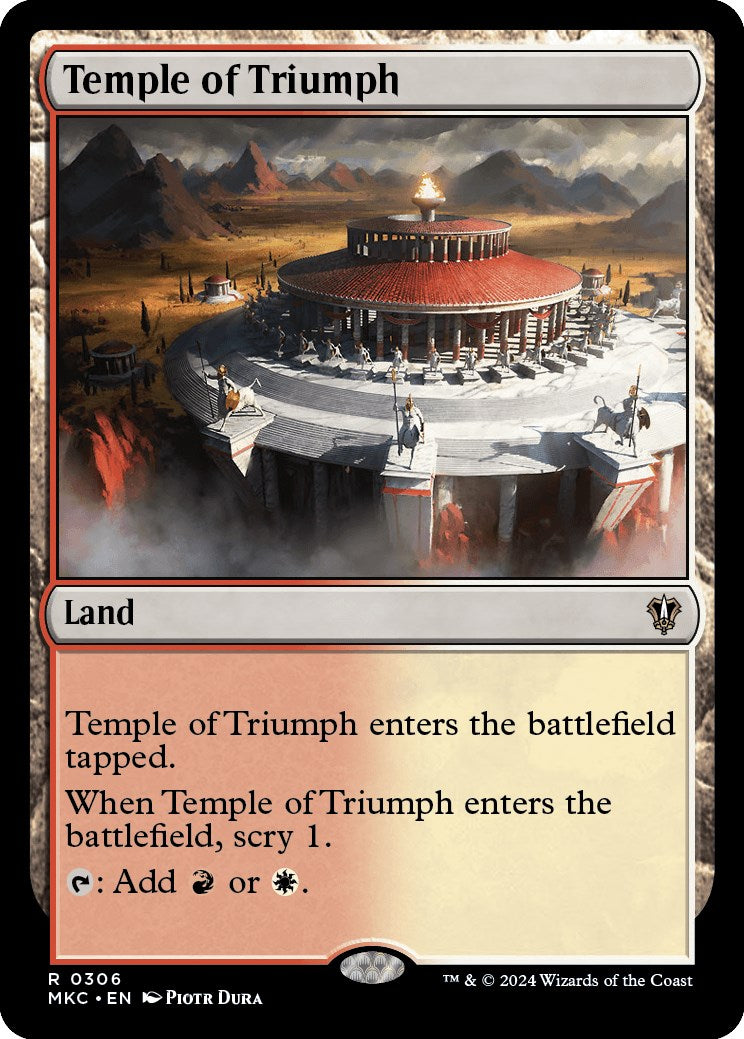 Temple of Triumph [Murders at Karlov Manor Commander] | Webway Games
