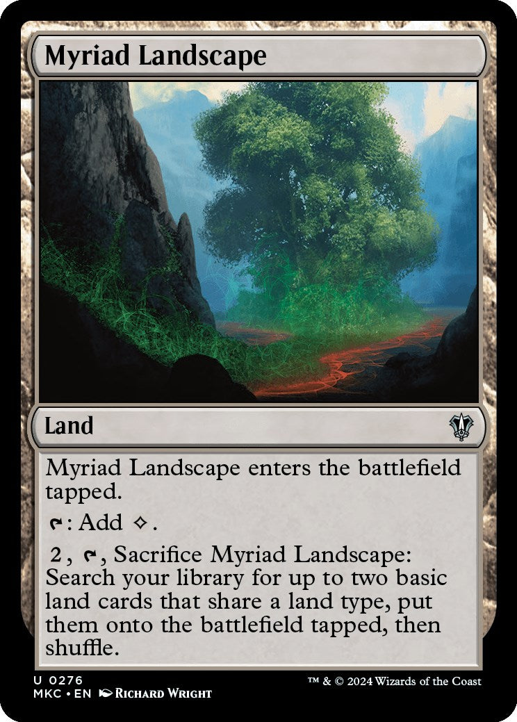 Myriad Landscape [Murders at Karlov Manor Commander] | Webway Games