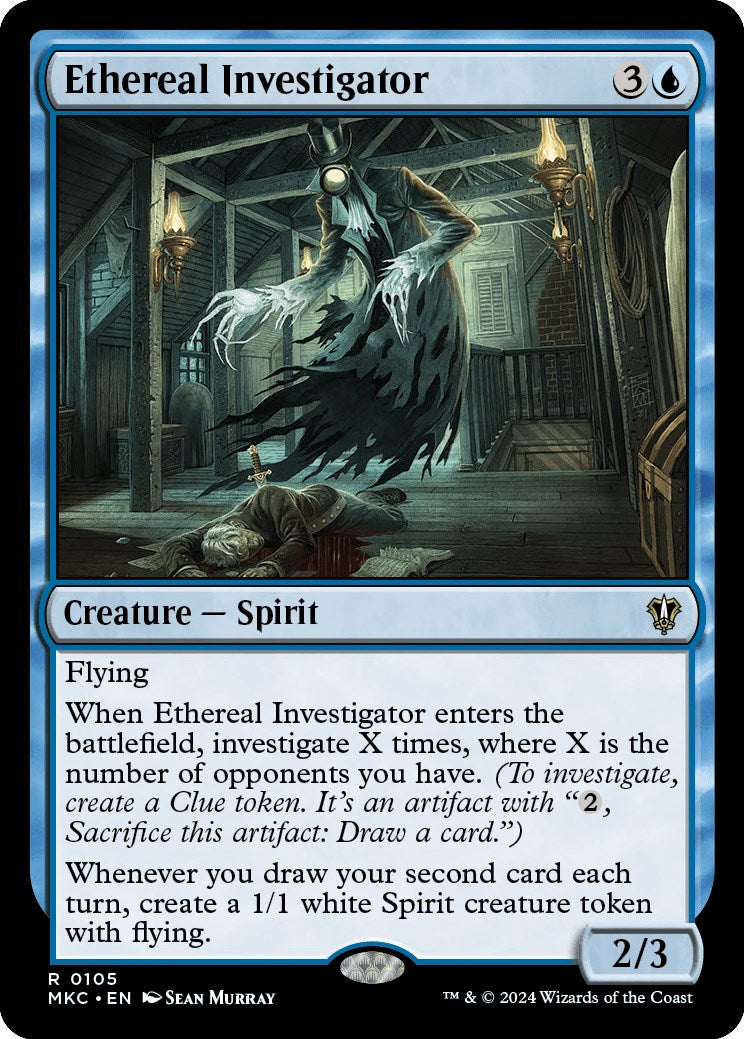 Ethereal Investigator [Murders at Karlov Manor Commander] | Webway Games