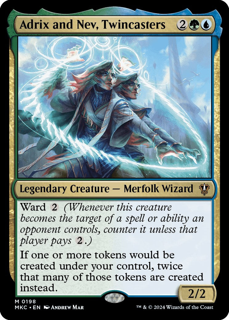 Adrix and Nev, Twincasters [Murders at Karlov Manor Commander] | Webway Games