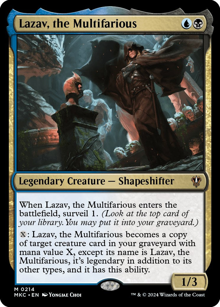 Lazav, the Multifarious [Murders at Karlov Manor Commander] | Webway Games