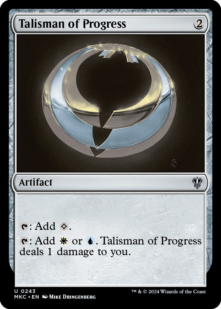 Talisman of Progress [Murders at Karlov Manor Commander] | Webway Games