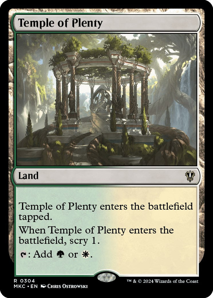 Temple of Plenty [Murders at Karlov Manor Commander] | Webway Games