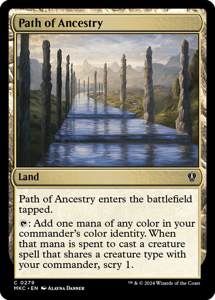 Path of Ancestry [Murders at Karlov Manor Commander] | Webway Games