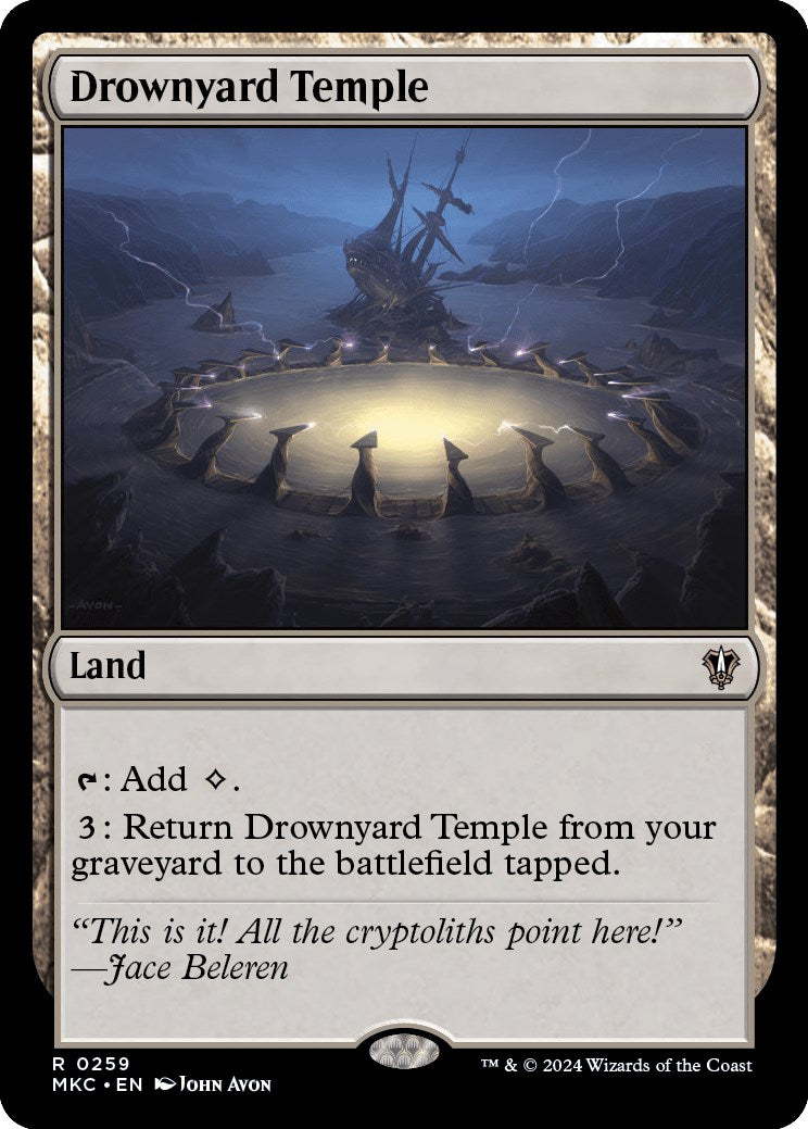Drownyard Temple [Murders at Karlov Manor Commander] | Webway Games