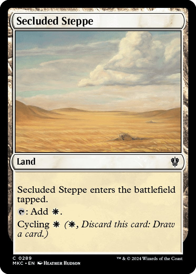 Secluded Steppe [Murders at Karlov Manor Commander] | Webway Games