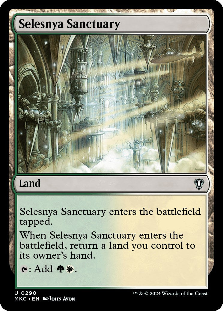 Selesnya Sanctuary [Murders at Karlov Manor Commander] | Webway Games