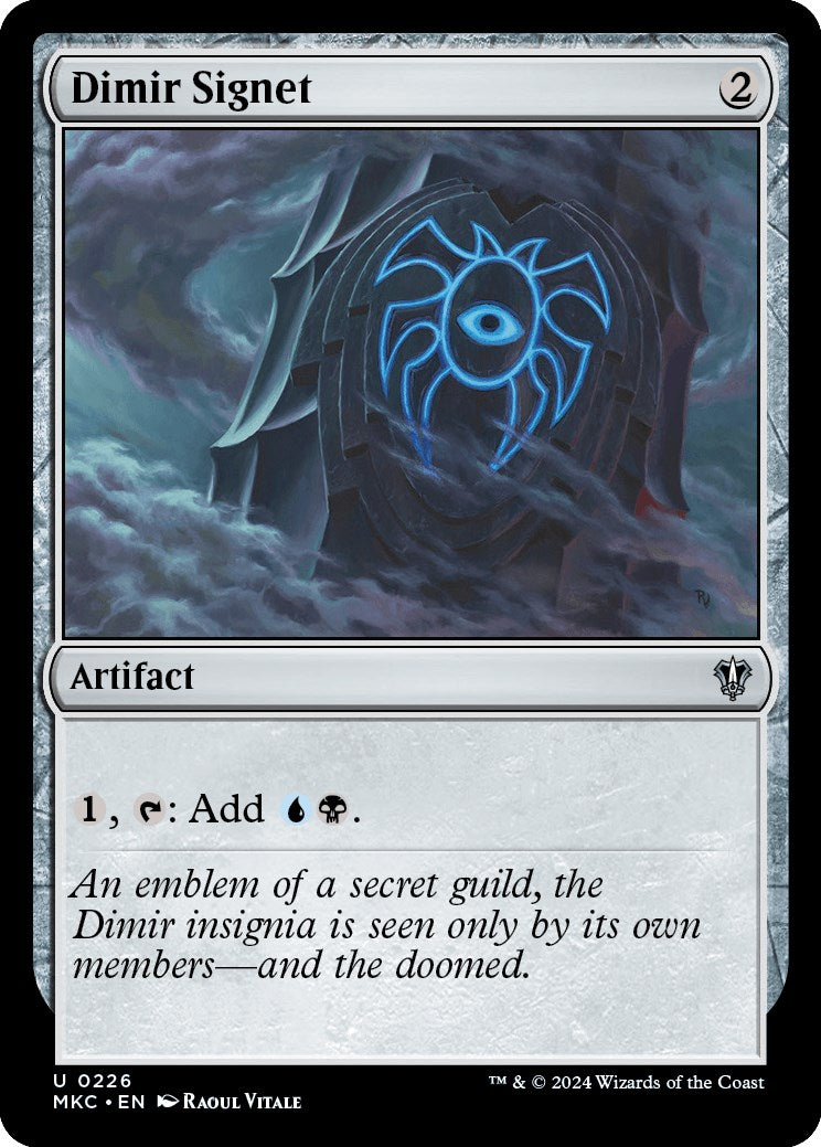 Dimir Signet [Murders at Karlov Manor Commander] | Webway Games
