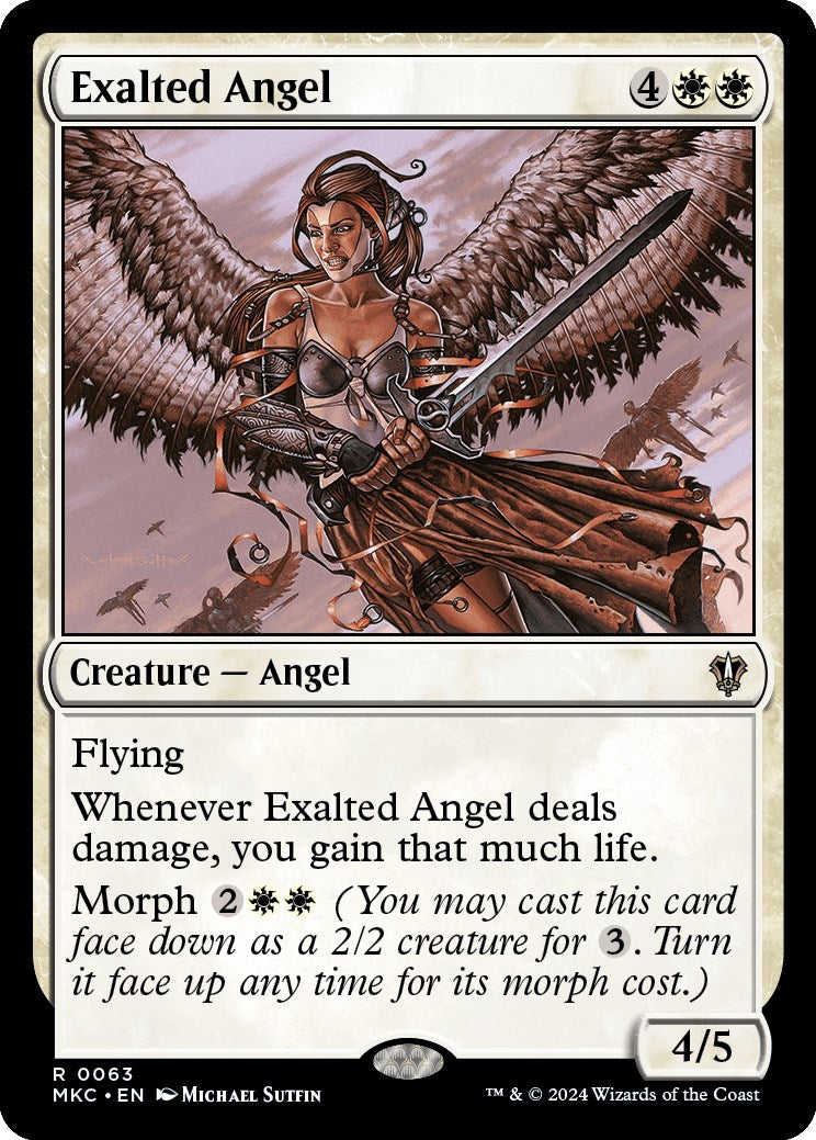 Exalted Angel [Murders at Karlov Manor Commander] | Webway Games