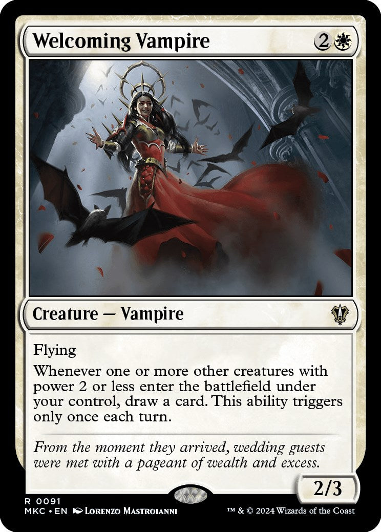 Welcoming Vampire [Murders at Karlov Manor Commander] | Webway Games