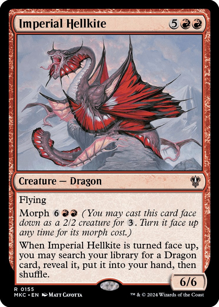Imperial Hellkite [Murders at Karlov Manor Commander] | Webway Games
