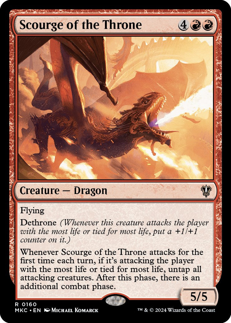 Scourge of the Throne [Murders at Karlov Manor Commander] | Webway Games