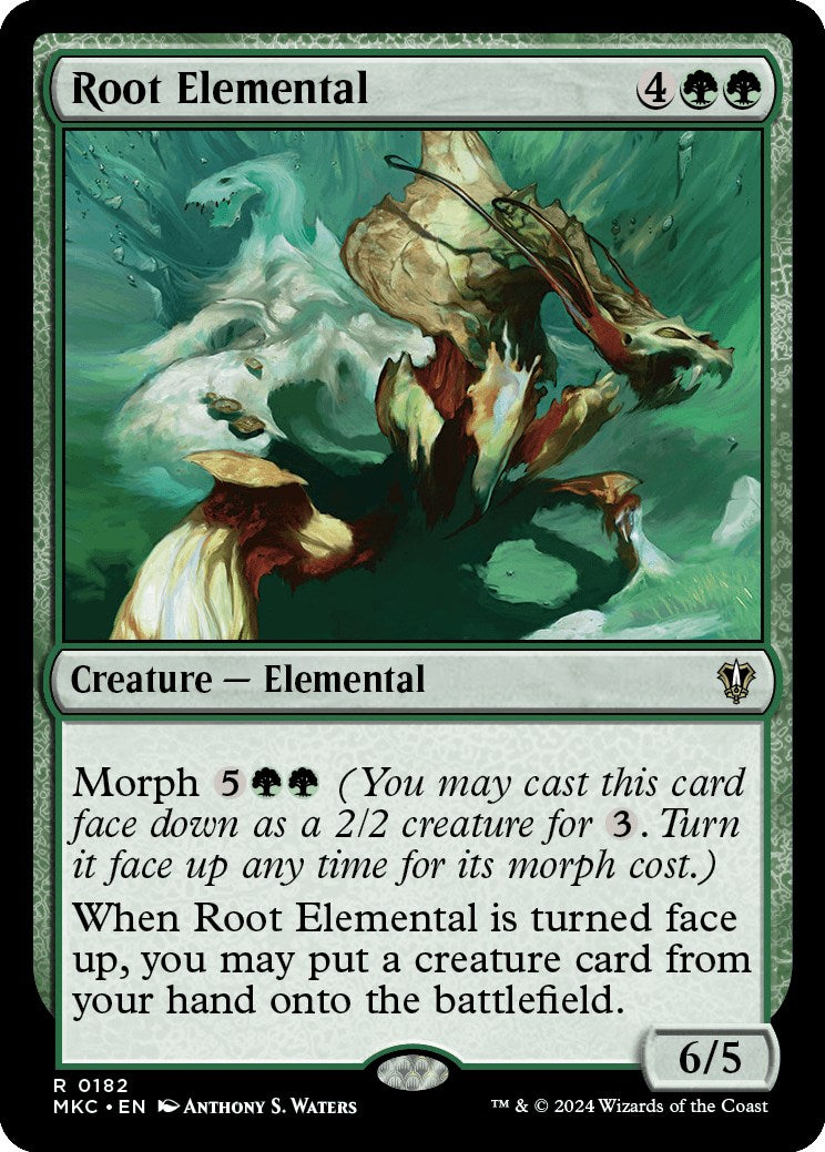 Root Elemental [Murders at Karlov Manor Commander] | Webway Games
