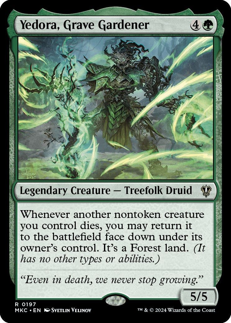 Yedora, Grave Gardener [Murders at Karlov Manor Commander] | Webway Games