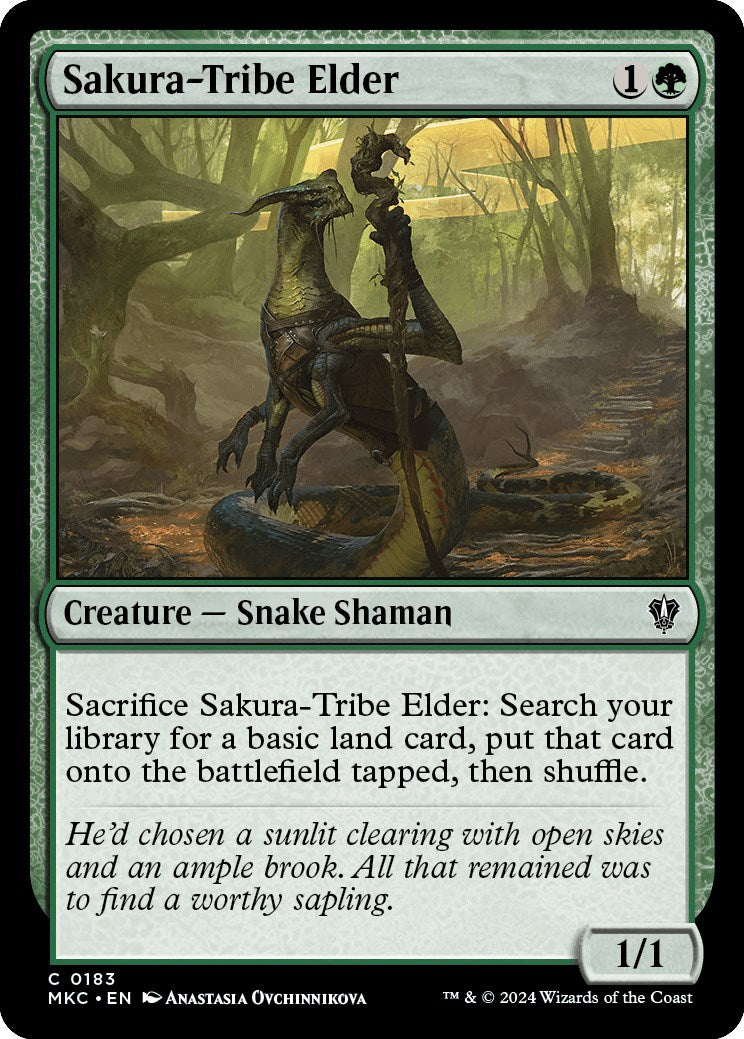 Sakura-Tribe Elder [Murders at Karlov Manor Commander] | Webway Games