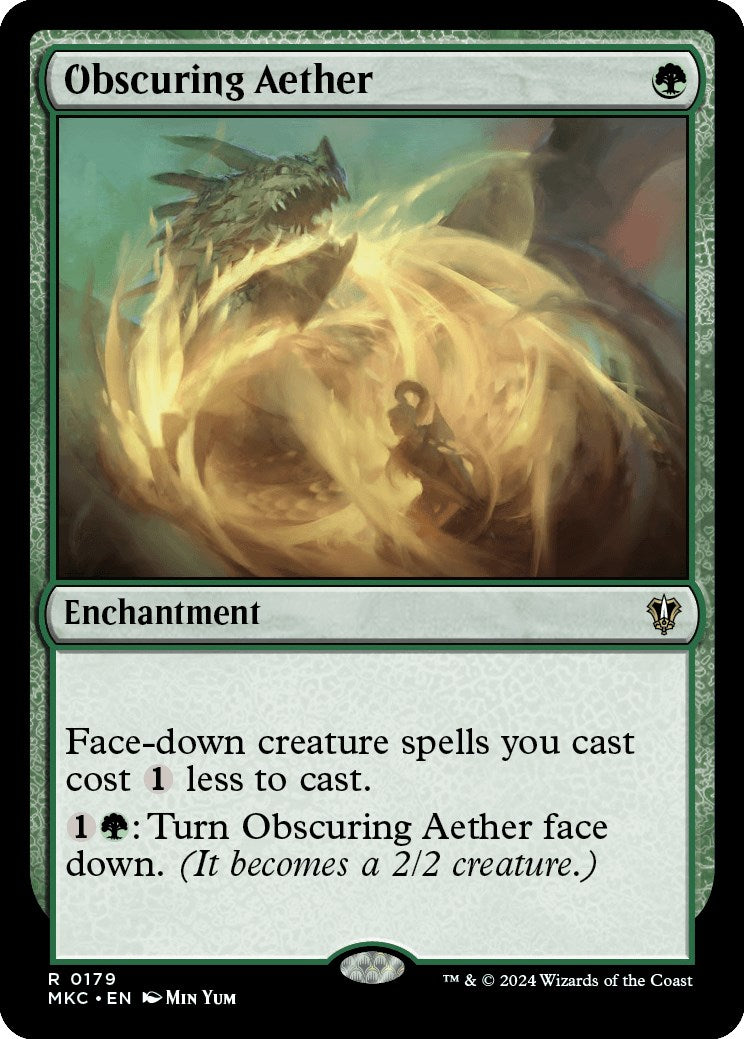 Obscuring Aether [Murders at Karlov Manor Commander] | Webway Games