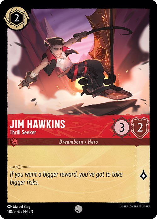 Jim Hawkins - Thrill Seeker (110/204) [Into the Inklands] | Webway Games