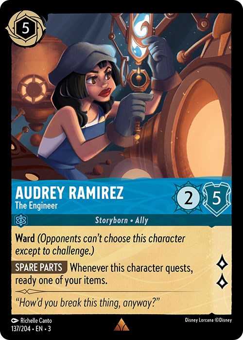 Audrey Ramirez - The Engineer (137/204) [Into the Inklands] | Webway Games