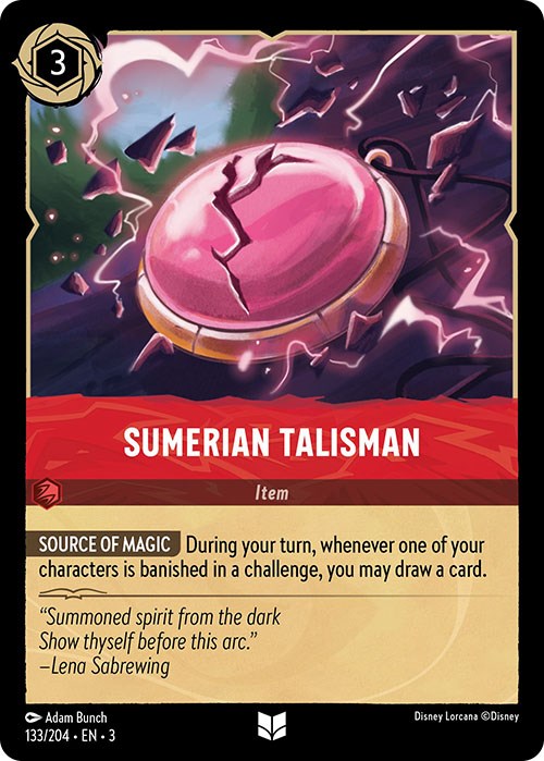 Sumerian Talisman (133/204) [Into the Inklands] | Webway Games