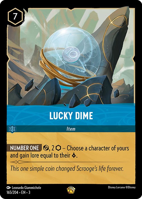 Lucky Dime (165/204) [Into the Inklands] | Webway Games