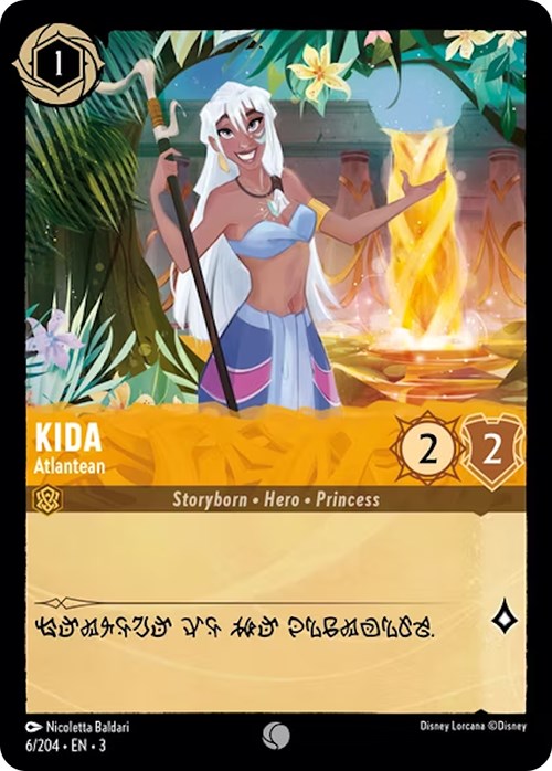 Kida - Atlantean (6/204) [Into the Inklands] | Webway Games